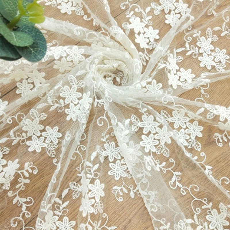 Lace Trim Dress Kids Polyester Sequin Fabric for Women's Wear Wholesal 4